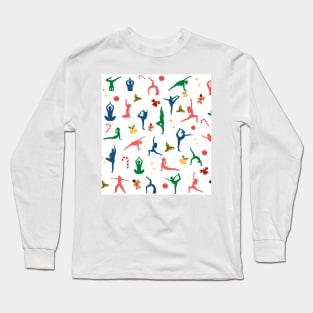 Christmas Pilates Long Sleeve T-Shirt